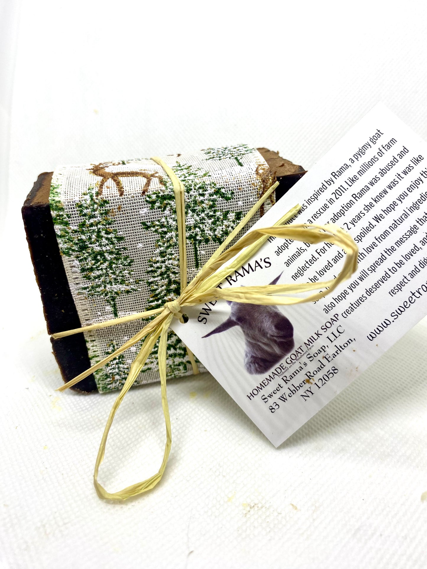 White Christmas Soap Bar