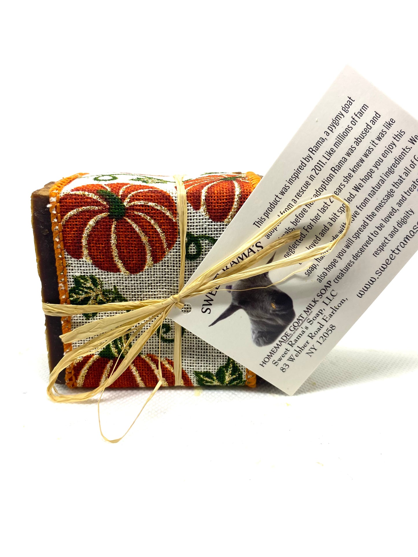Vanilla, Pumpkin & Marshmallow Soap Bar